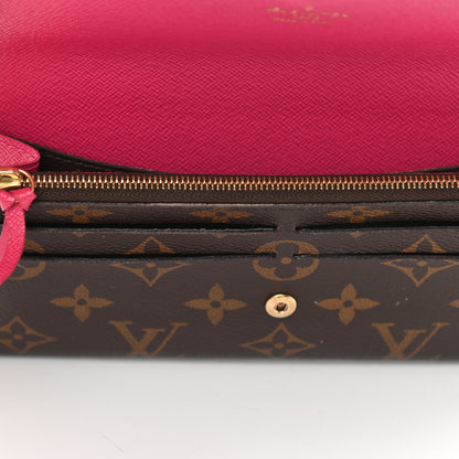 Louis Vuitton Monogram Emilie Wallet Fuchsia 8 of 11