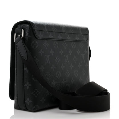 Louis Vuitton Monogram Eclipse District PM Black 3 of 10