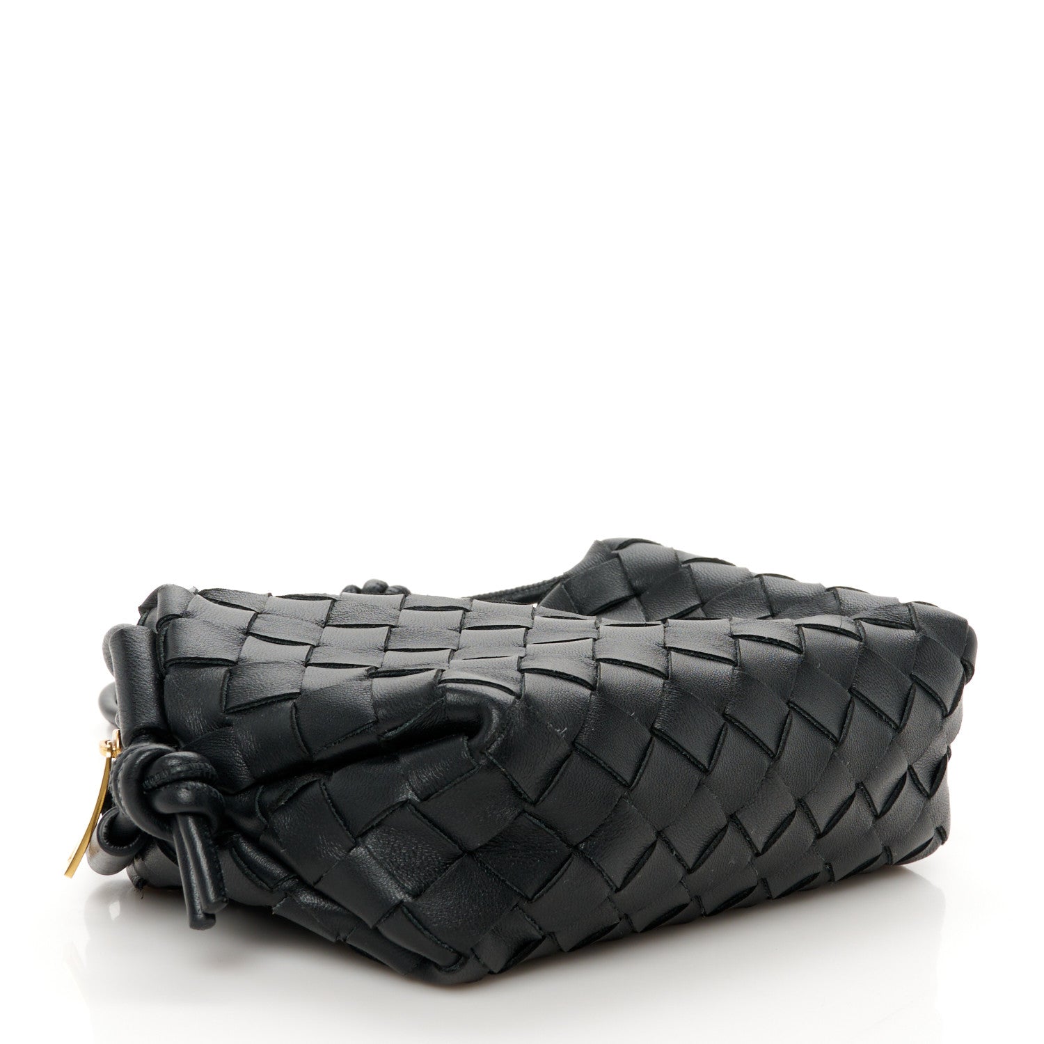 Bottega Veneta Nappa Intrecciato Mini Loop Camera Bag Black 4 of 9