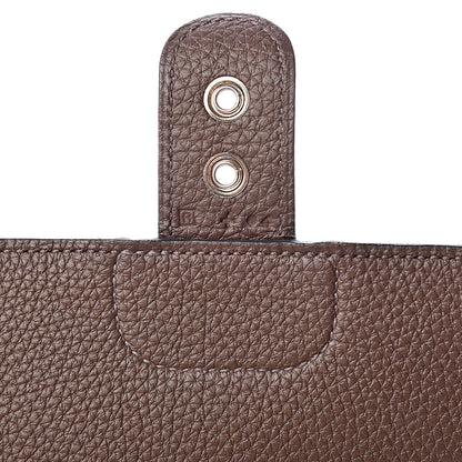 Hermes Togo Jet Clutch Black 7 of 10