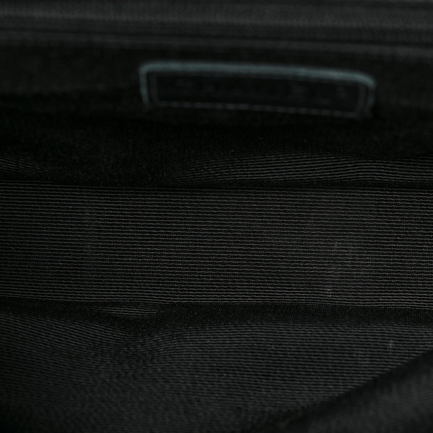 Crochet Medium Single Flap Black