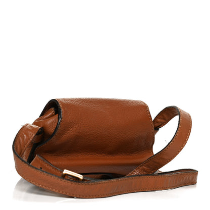 Chloe Calfskin Mini Marcie Round Crossbody Bag Tan 3 of 15