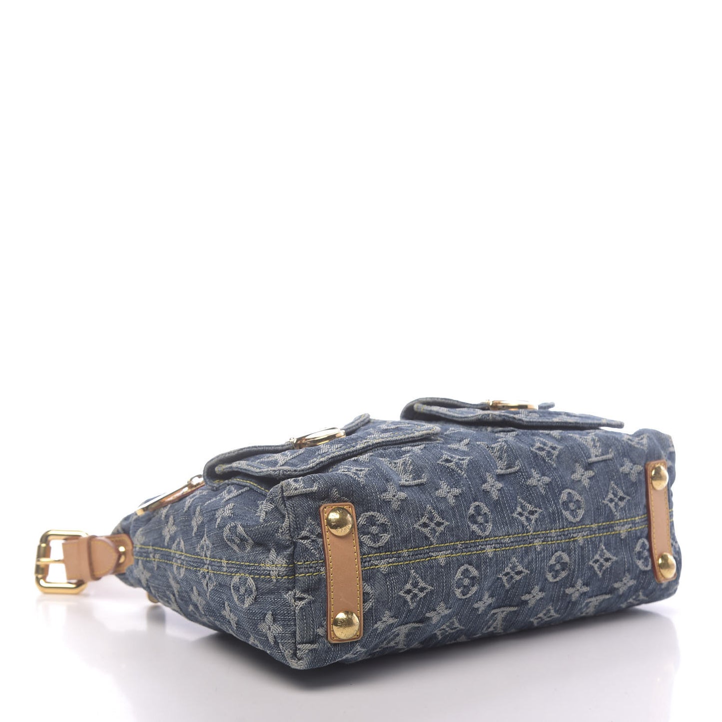 Monogram Denim Baggy PM Blue