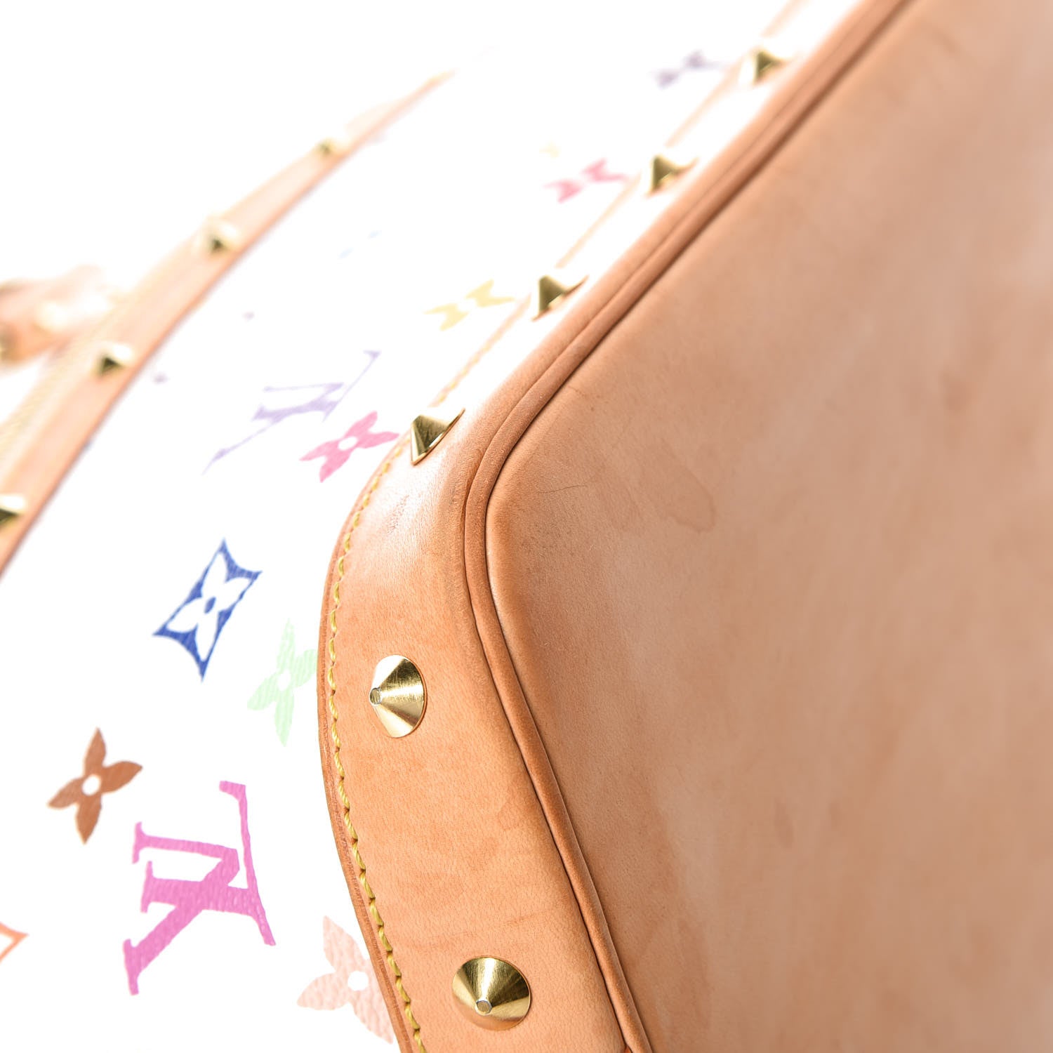 Louis Vuitton Monogram Multicolor Alma White 13 of 19