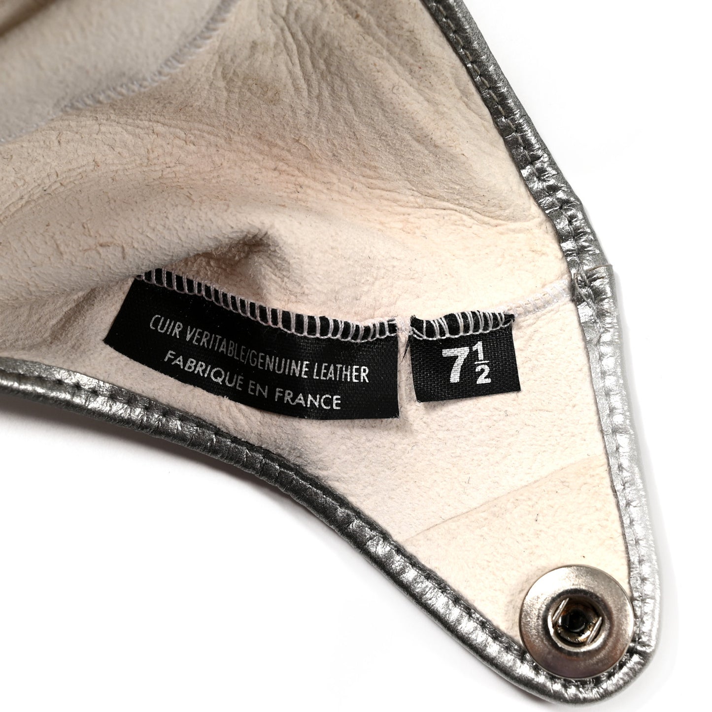 Lambskin Gloves 7.5 White