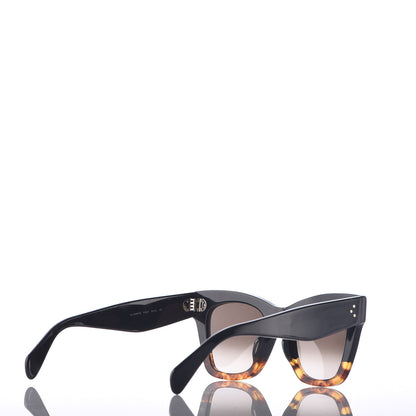 Celine Catherine Sunglasses CL 41098/F/S Black Havana 4 of 6