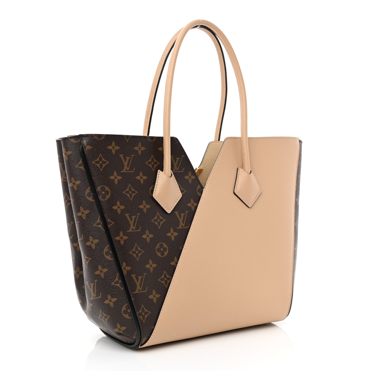 Louis Vuitton Calfskin Monogram Kimono Tote Dune 3 of 14