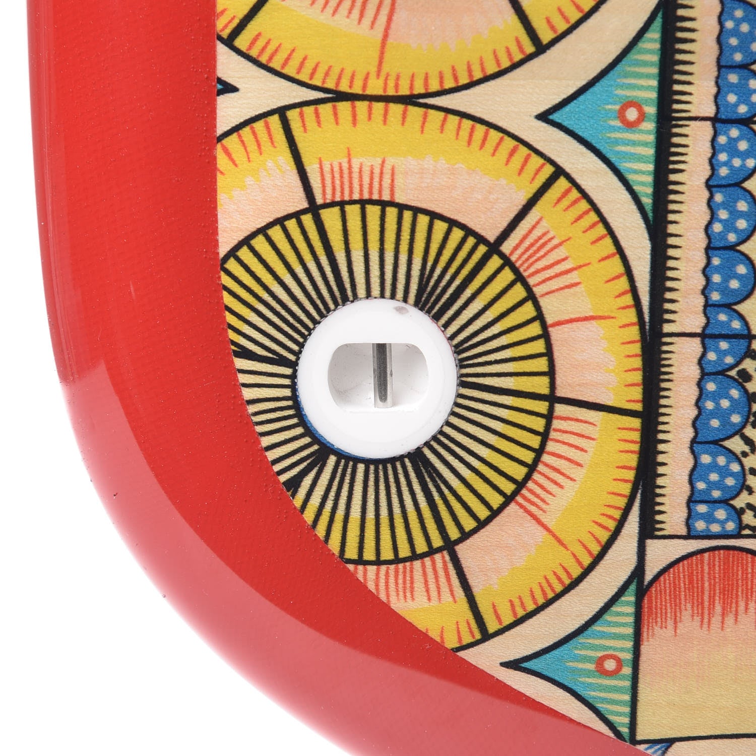Hermes Resin Savana Dance Surfboard Rouge Vif Jaune 8 of 12