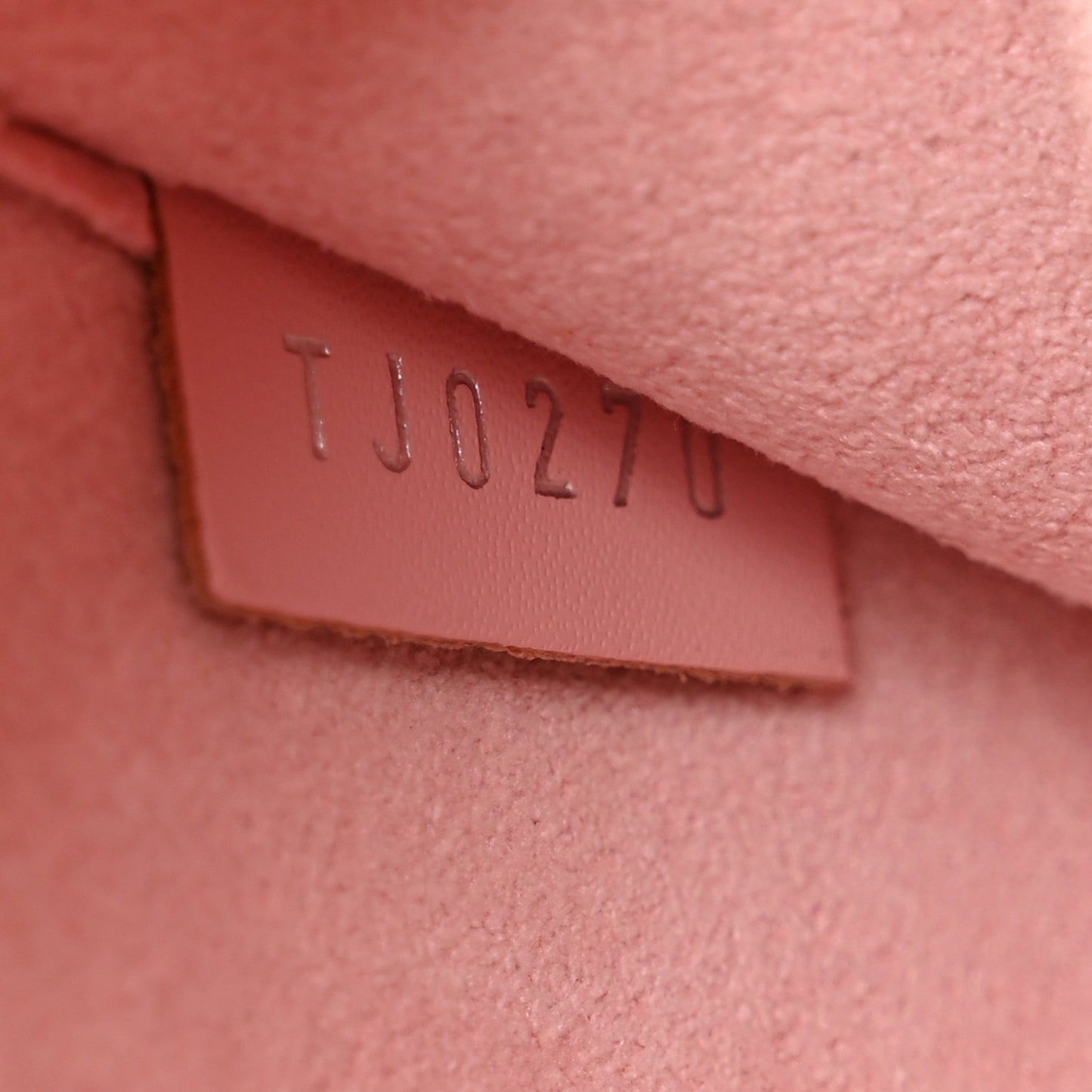 Epi Pochette Felicie Rose Ballerine