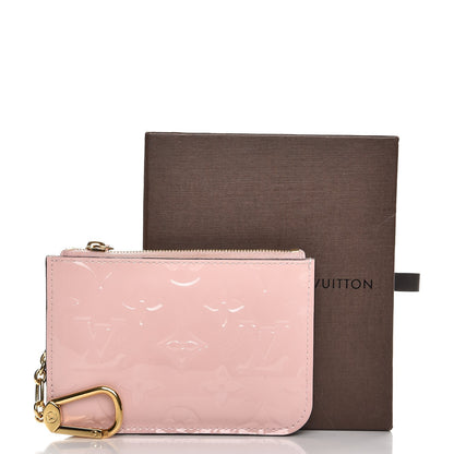 Louis Vuitton Vernis Key Pouch Rose Ballerine 7 of 7