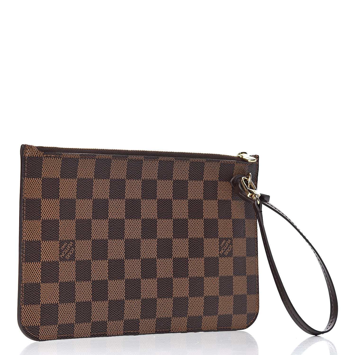 Louis Vuitton Damier Ebene Neverfull MM GM Pochette 3 of 8