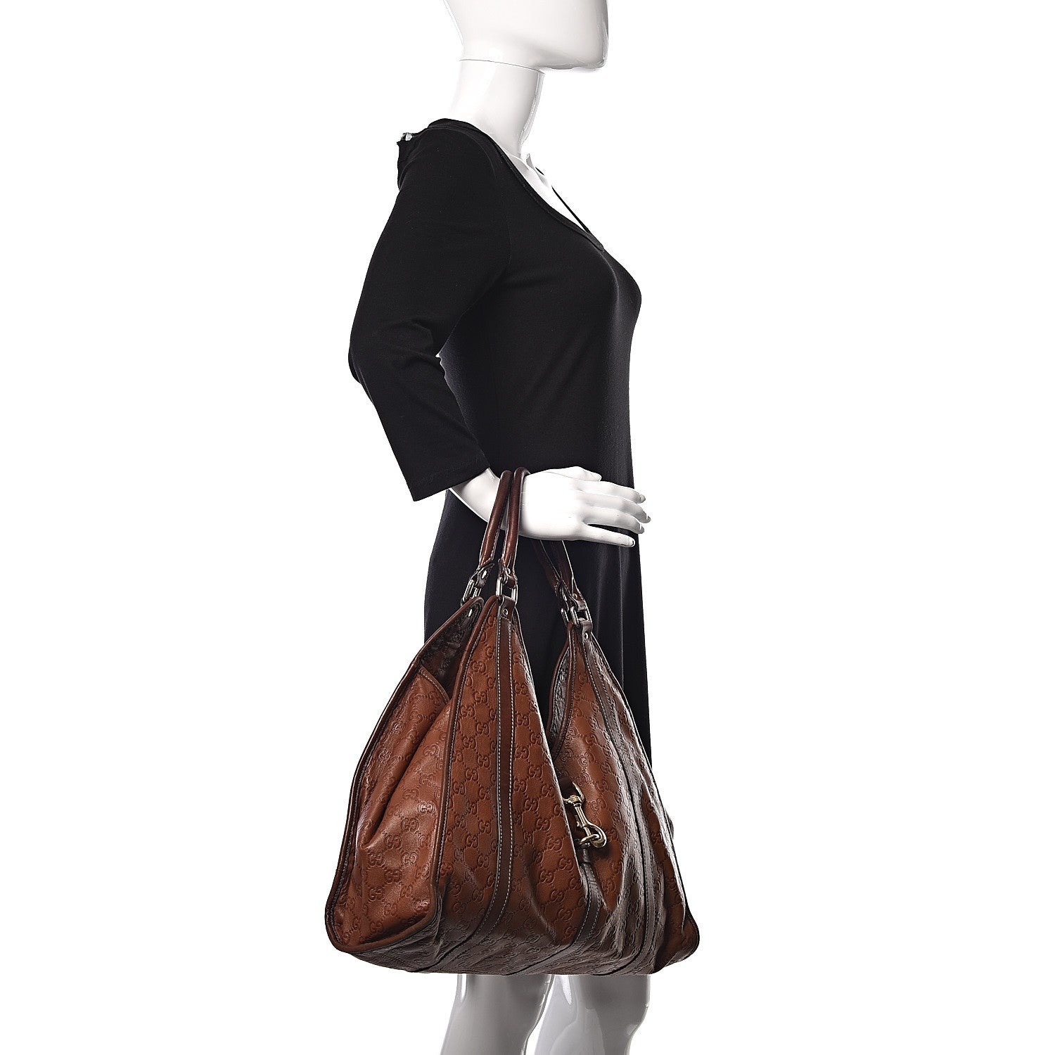 Gucci Guccissima Large Joy Shoulder Bag Brown 2 of 18