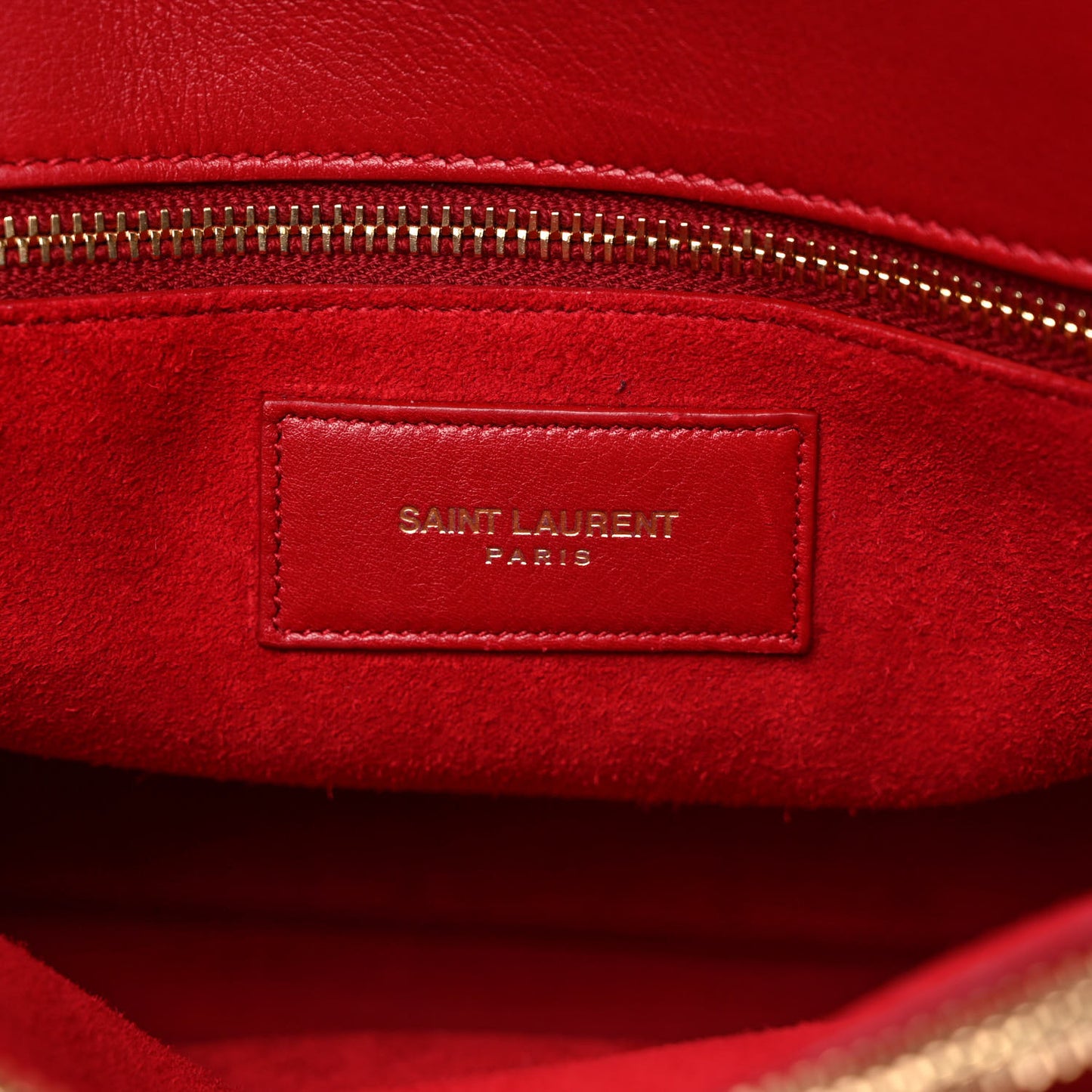 Calfskin Small Sac De Jour Lipstick Red