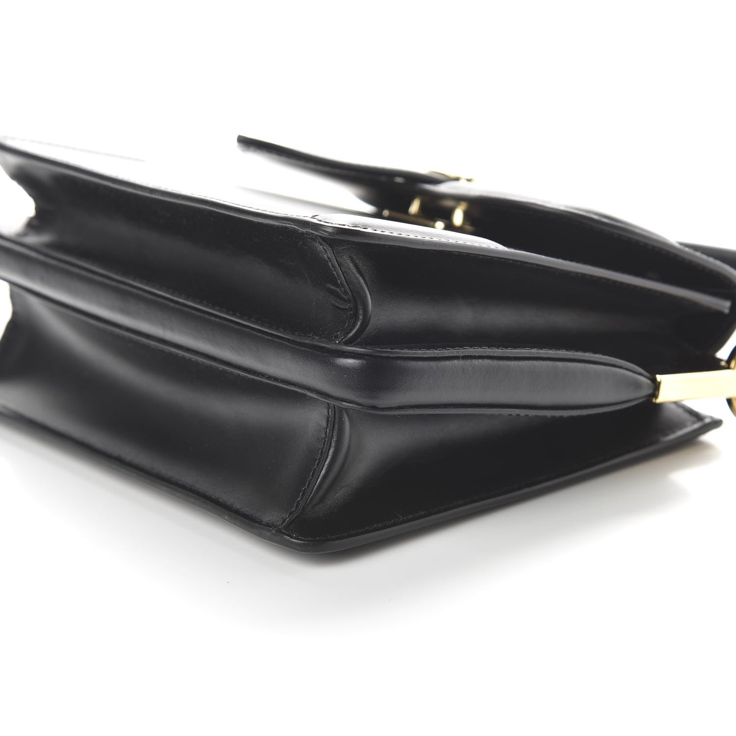Prada City Calfskin Small Belle Shoulder Bag Black 7 of 9