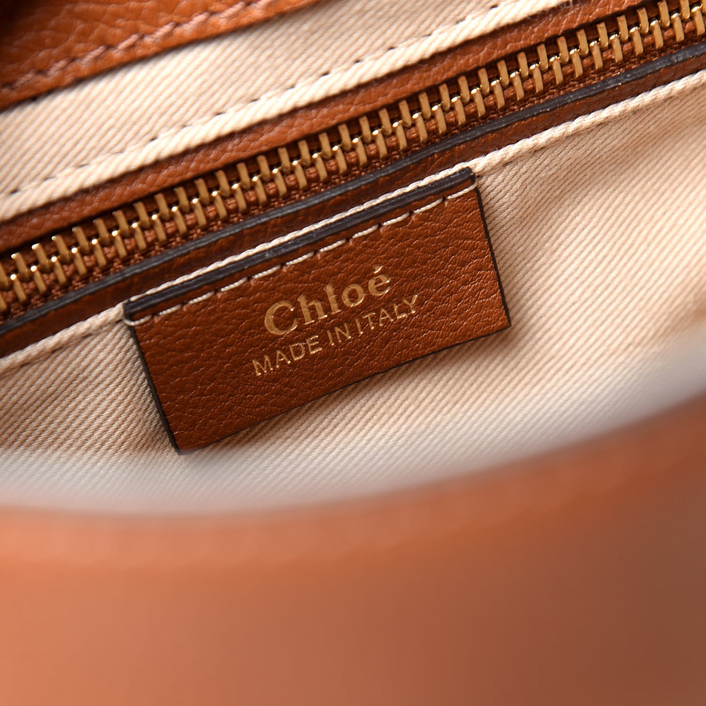 Suede Calfskin Small Faye Backpack Tan