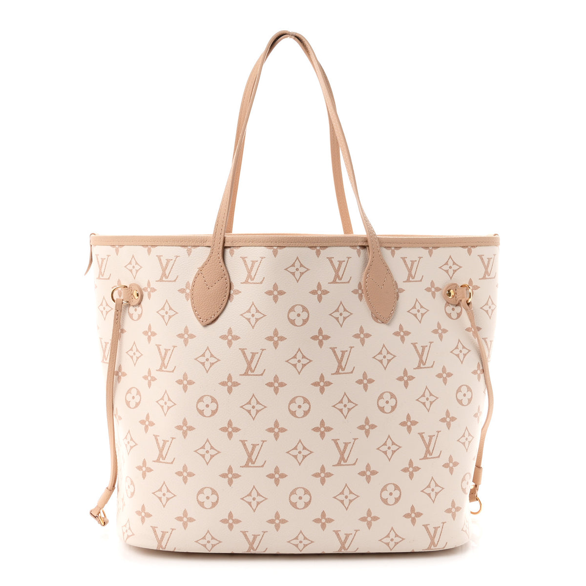 Monogram Inside Out Reversible Neverfull MM Dune Hazelnut