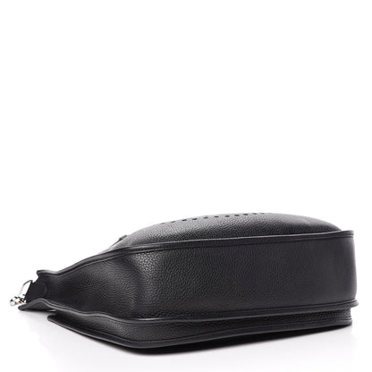 Hermes Taurillon Clemence Evelyne III GM Black 4 of 10
