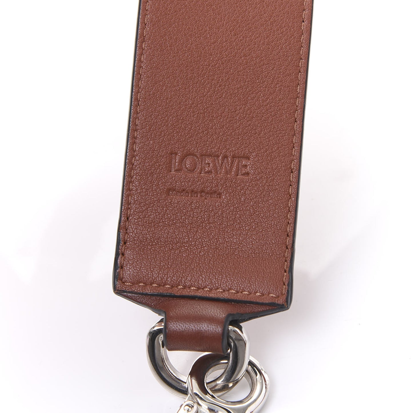 Calfskin Degrade Strap Tan Multicolor
