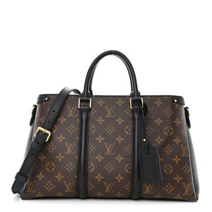 Louis Vuitton Monogram Soufflot MM Black 1 of 12