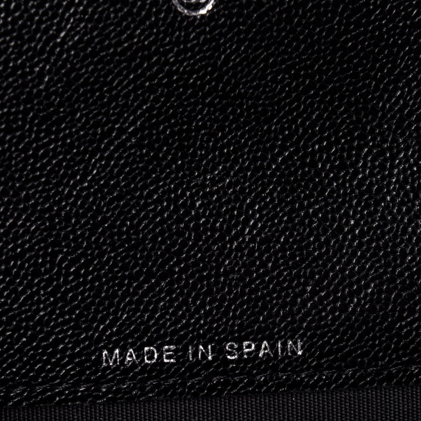 Caviar Quilted Boy Flap Card Holder Black