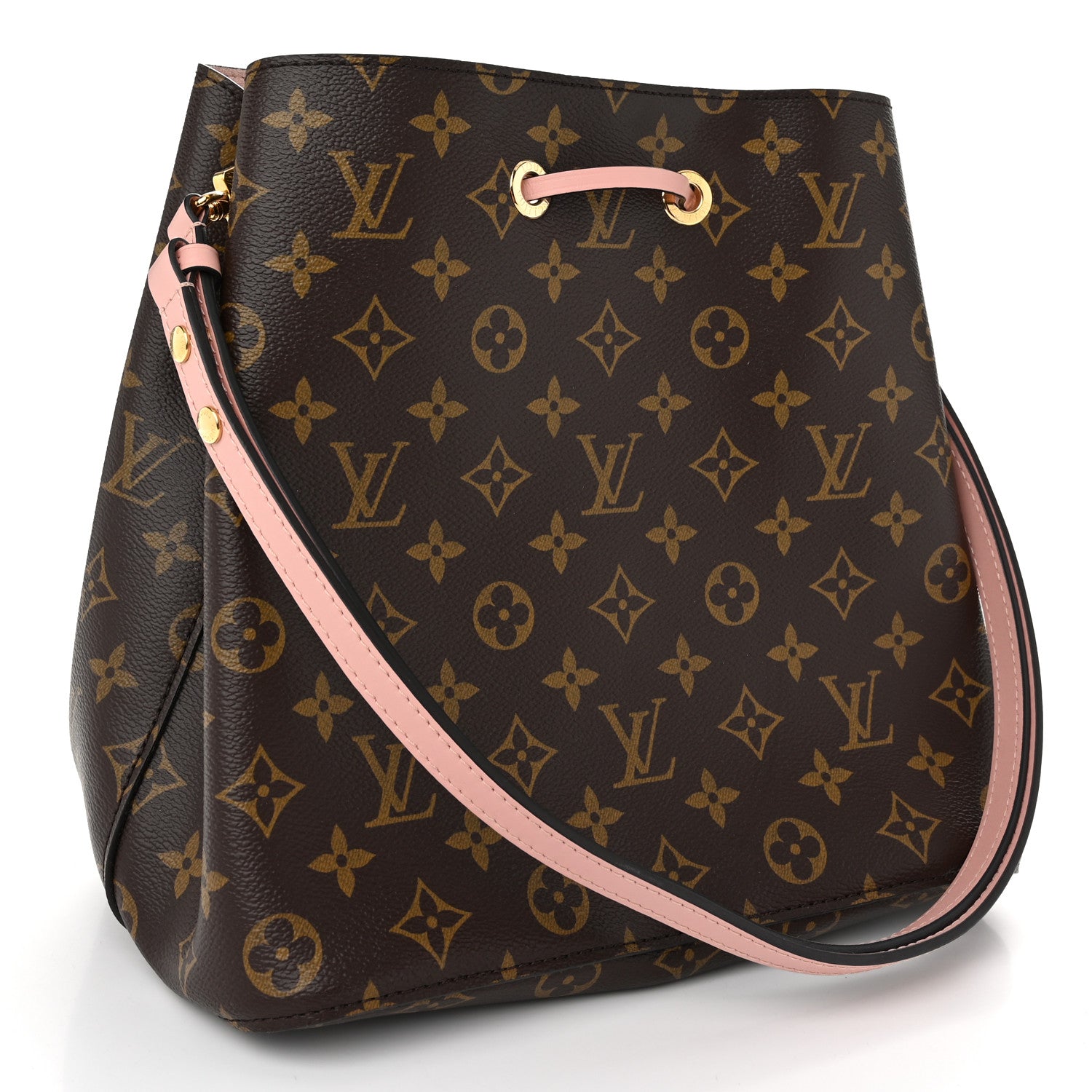 Louis Vuitton Monogram Neonoe MM Rose Poudre 3 of 9