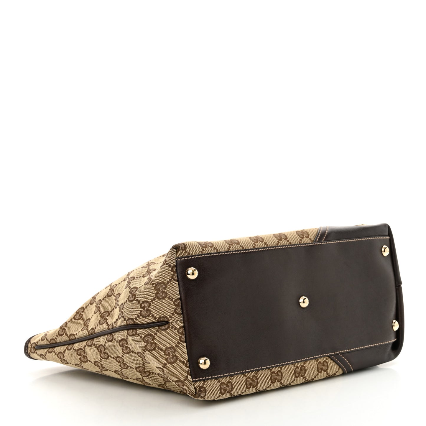 Monogram Medium New Britt Tote Brown