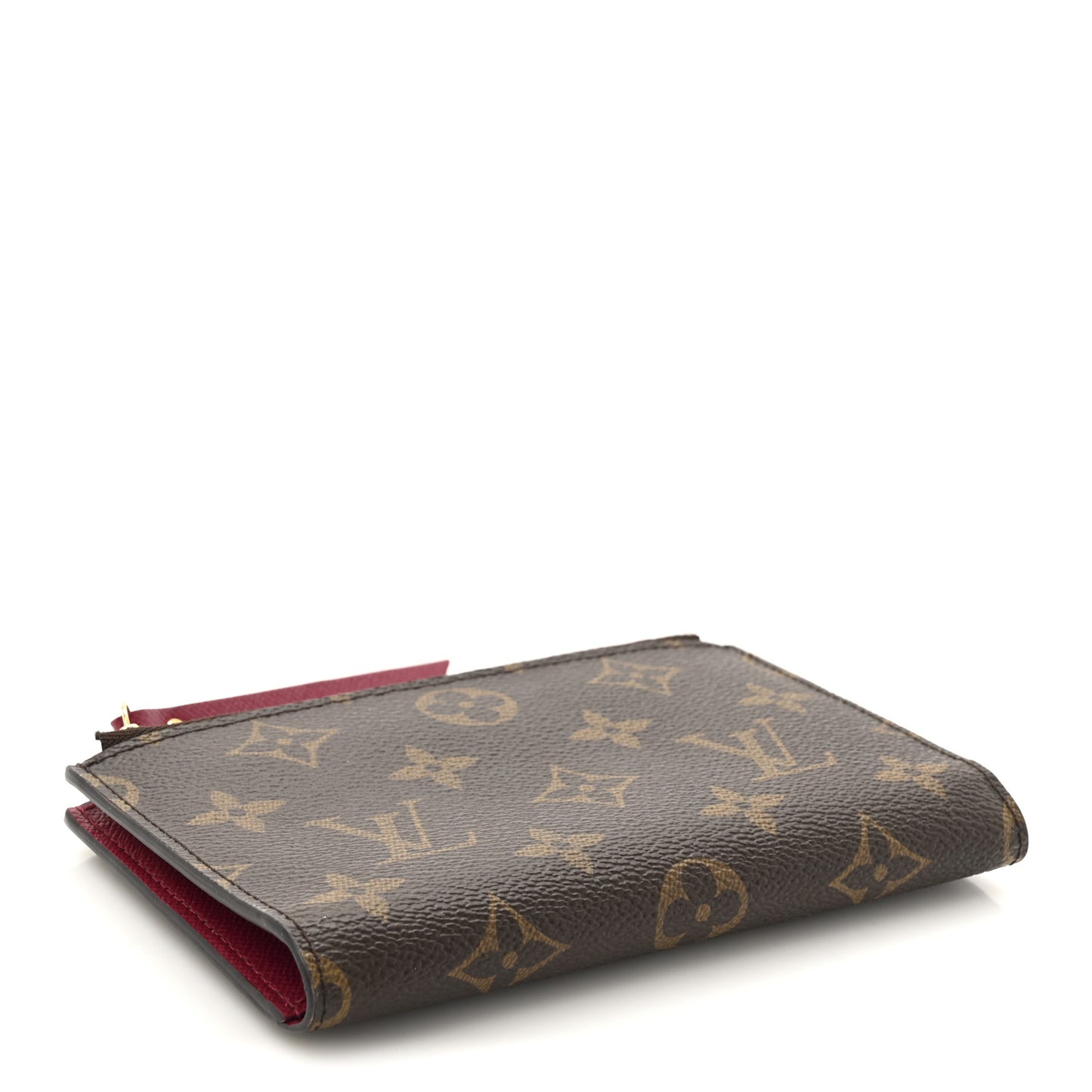 Monogram Adele Compact Wallet Fuchsia