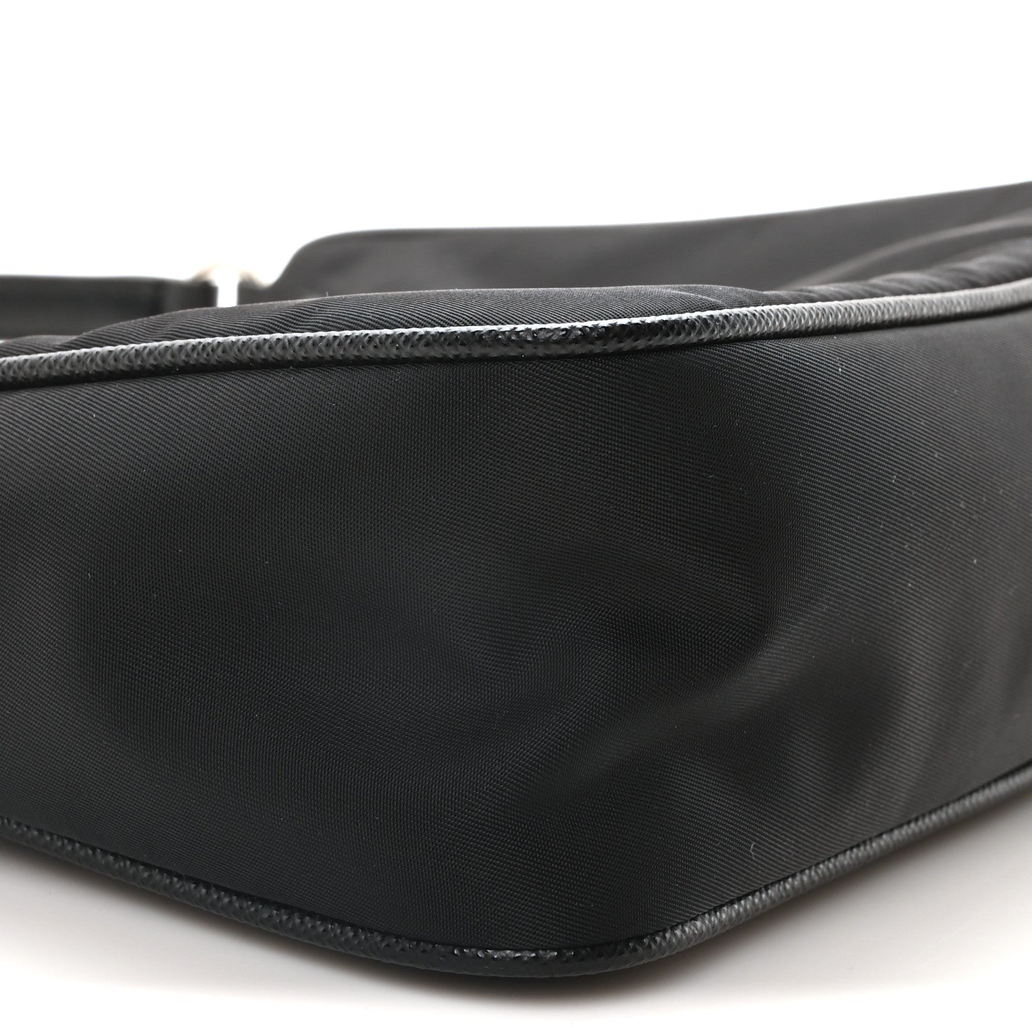 Prada Tessuto Nylon Saffiano Mini Re-Edition 2005 Bag Black 10 of 11