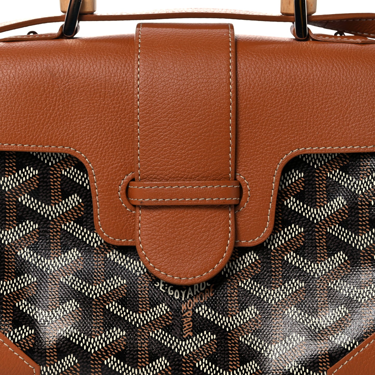 Goyardine Mini Saigon Black Gold