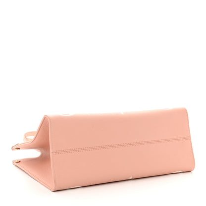 Louis Vuitton Empreinte Monogram Giant Onthego MM Rose Trianon Creme 4 of 11