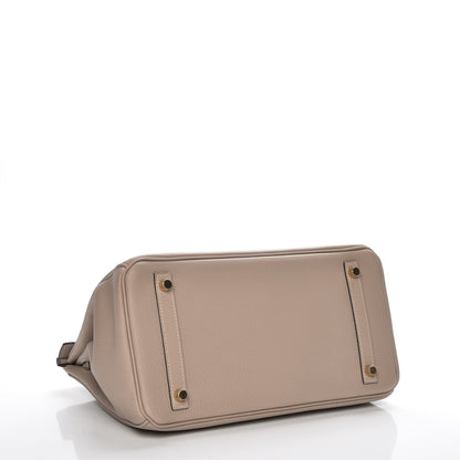 Hermes Togo Birkin 30 Gris Tourterelle 6 of 31