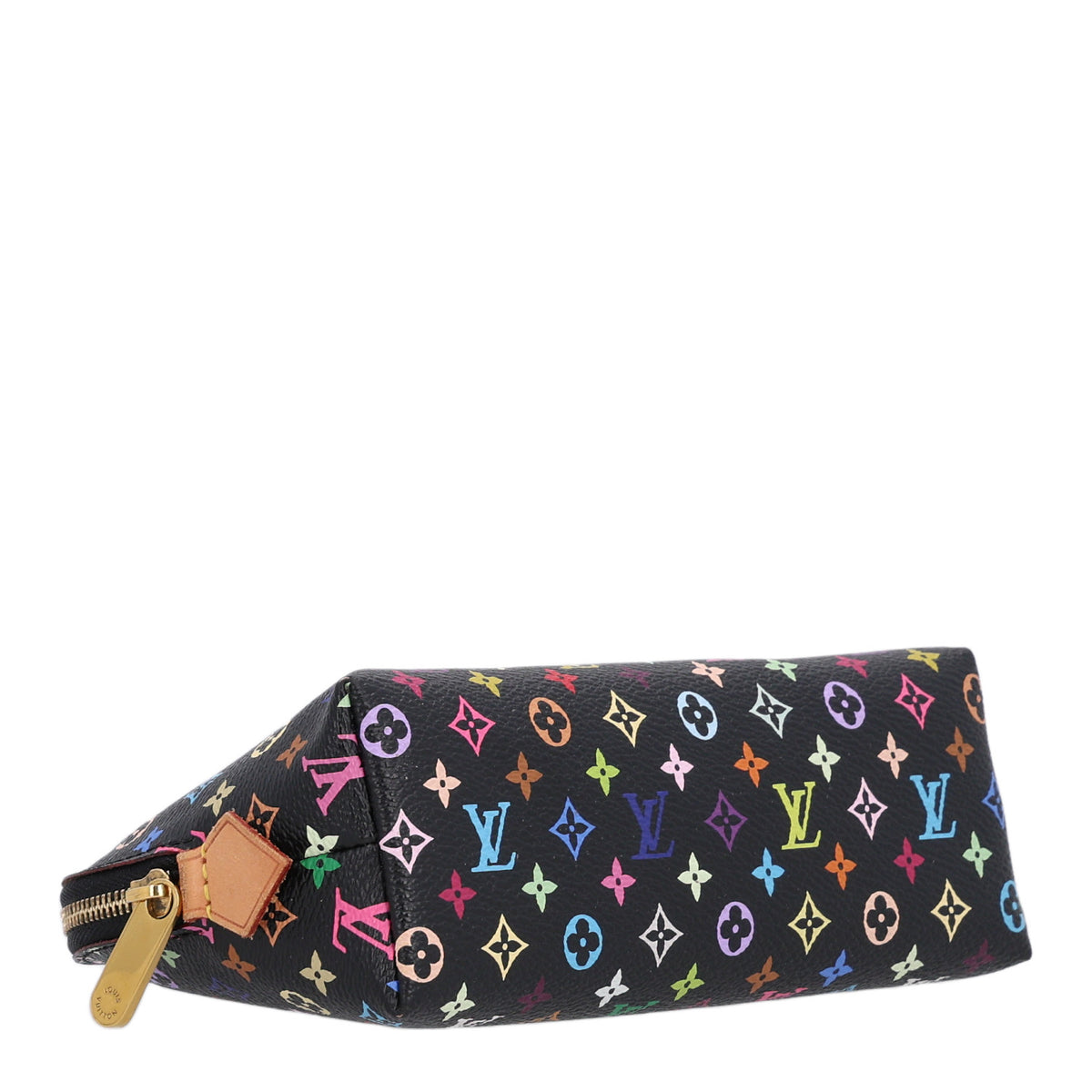 Monogram Multicolor Cosmetic Pouch Black Grenade