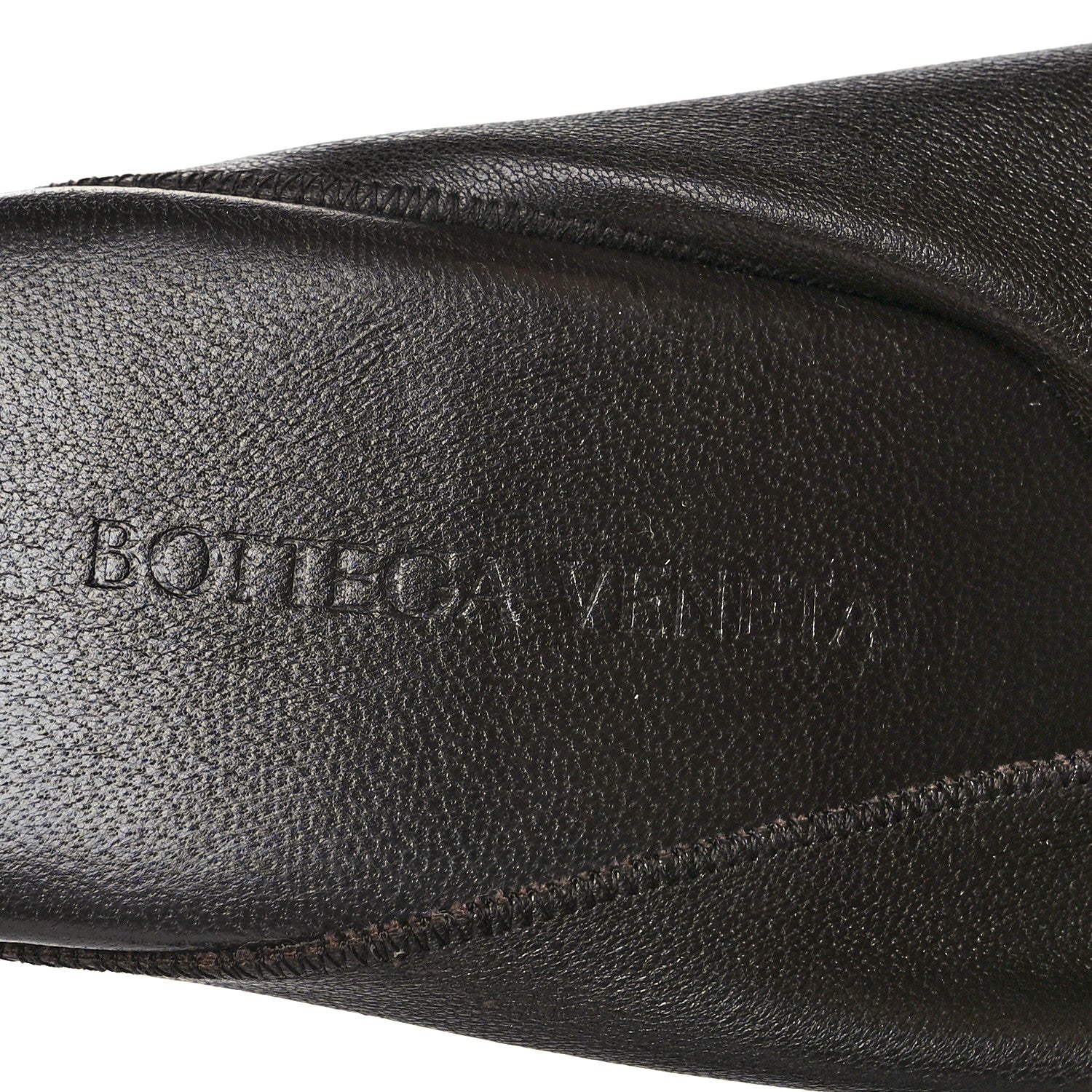 Bottega Veneta Nappa Square Toe Slip-On Mule Sandals 40.5 Fondante 6 of 7