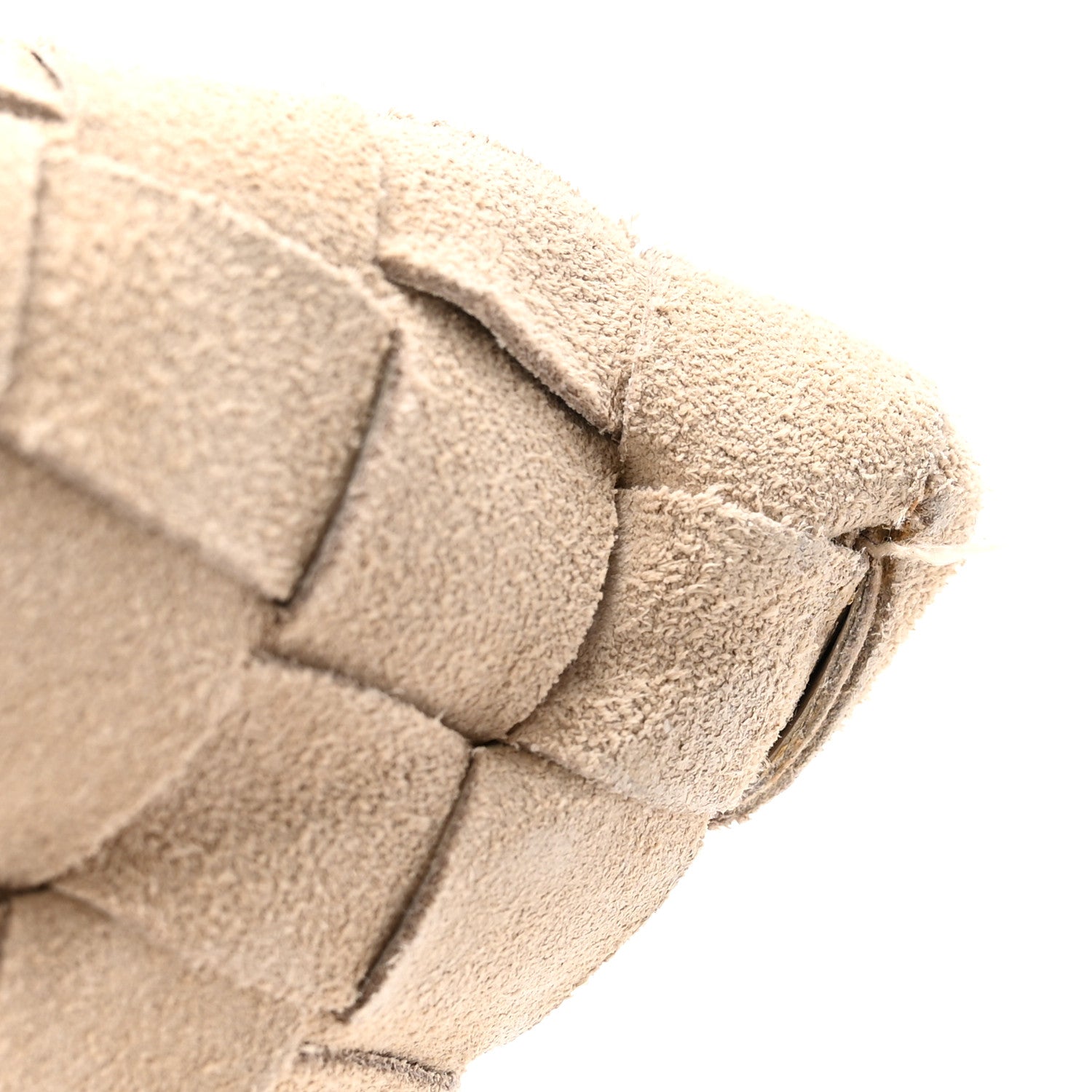 Bottega Veneta Suede Intrecciato Large Hop Mastice 12 of 12
