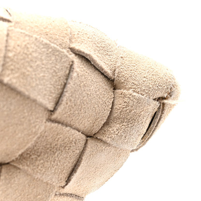 Bottega Veneta Suede Intrecciato Large Hop Mastice 12 of 12