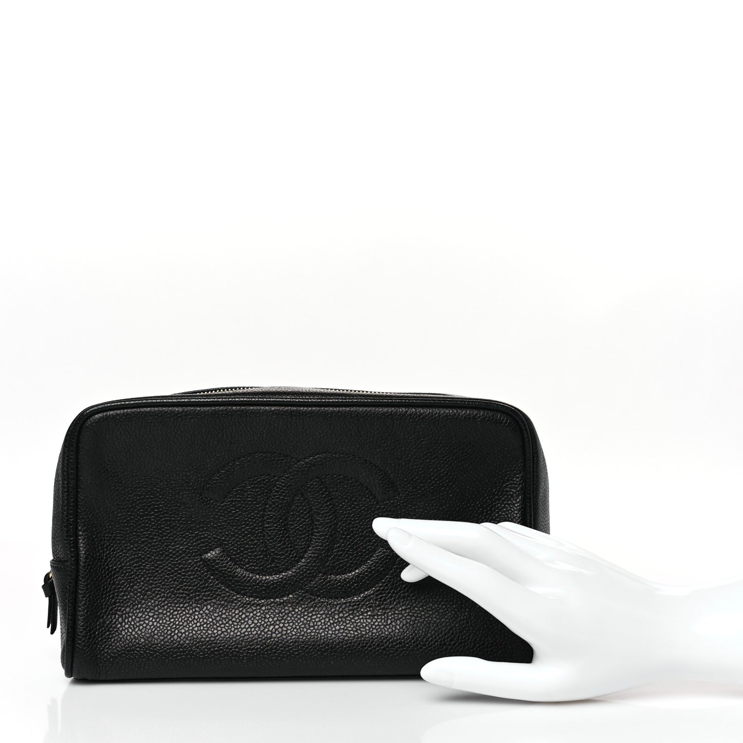 Caviar Timeless CC Cosmetic Pouch Bag Black
