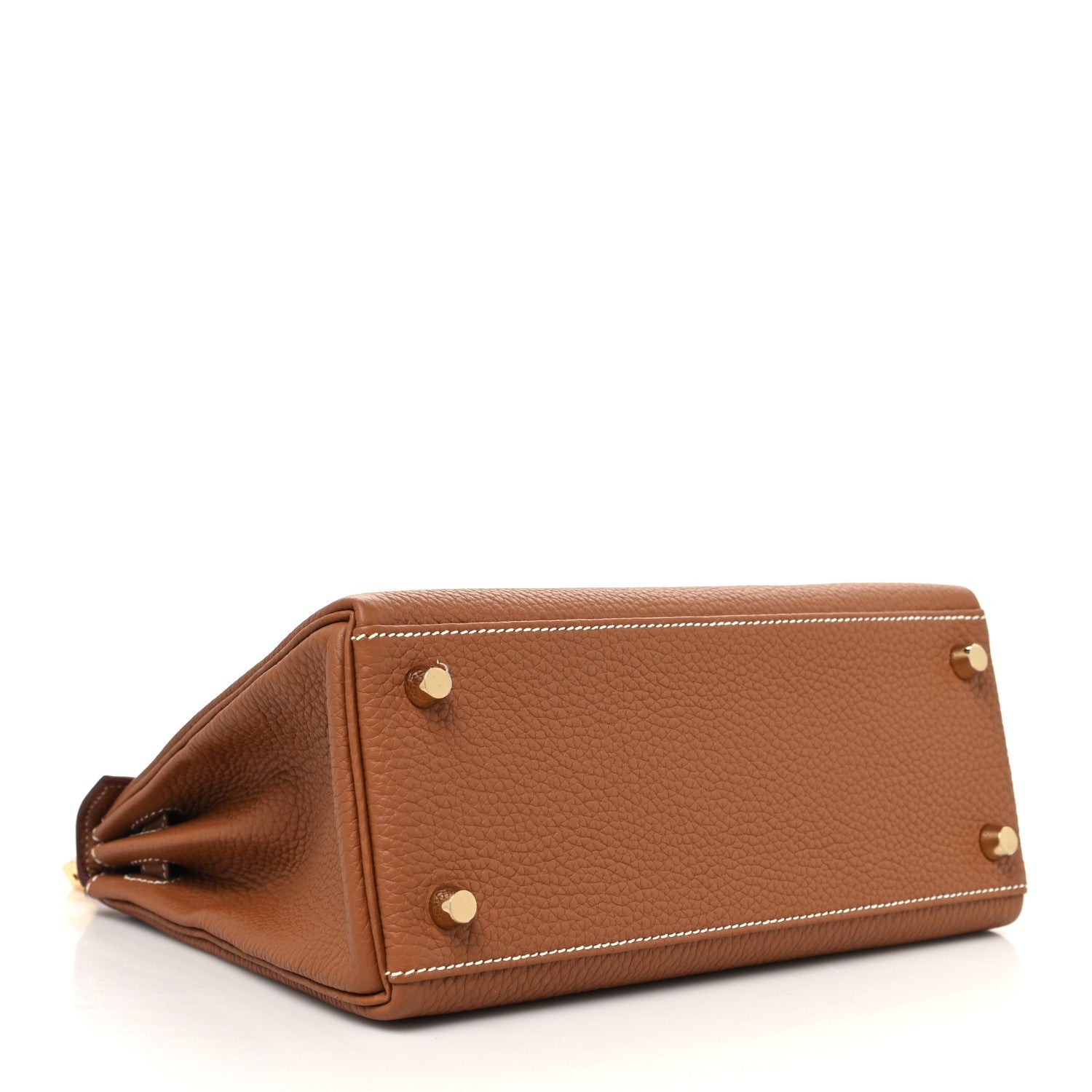 Hermes Togo Kelly Retourne 25 Gold 4 of 12