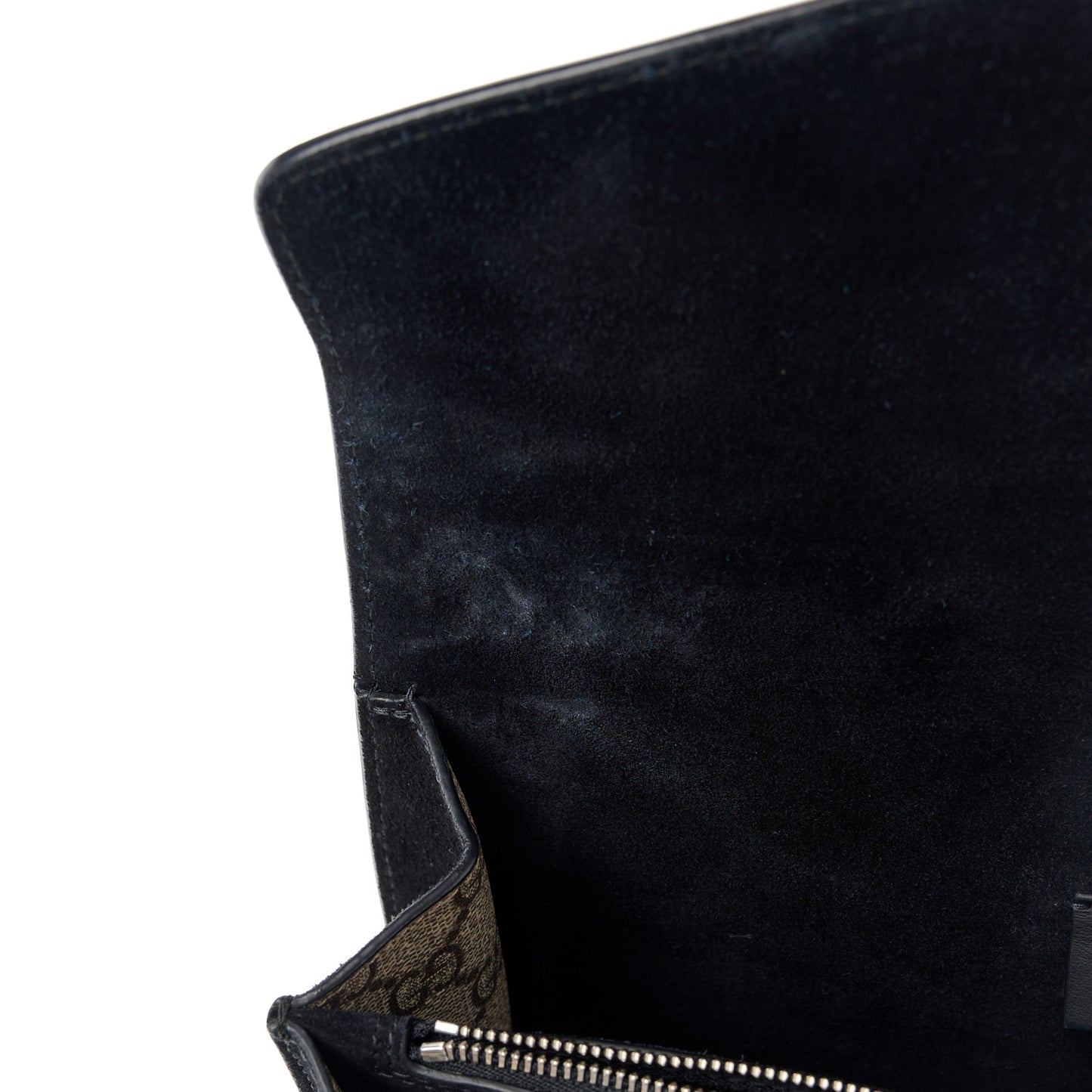 GG Supreme Monogram Small Dionysus Shoulder Bag Black