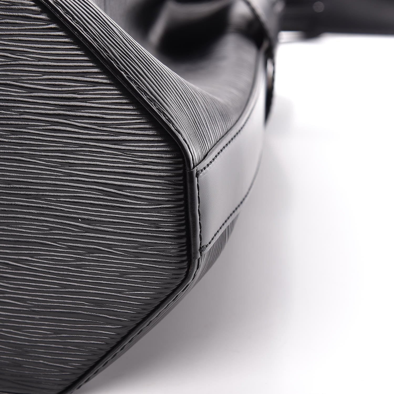 Louis Vuitton Epi Sac D'Epaule Black 9 of 10