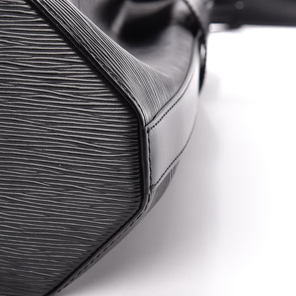 Louis Vuitton Epi Sac D'Epaule Black 9 of 10