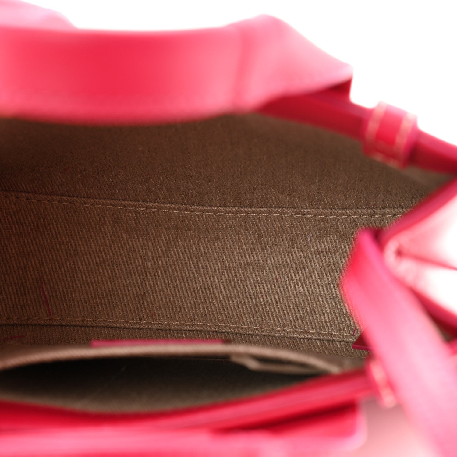 Chloe Calfskin Mini Woody Ribbon Tote Fizzy Pink 5 of 16