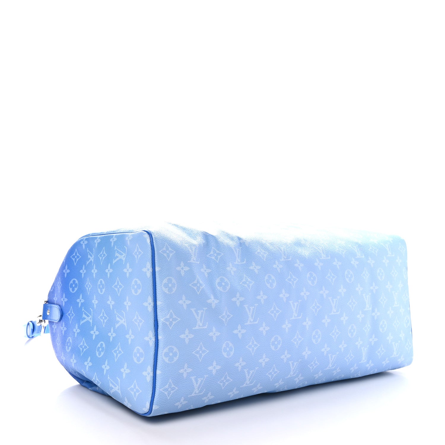 Louis Vuitton Monogram Clouds Keepall Bandouliere 50 Blue 3 of 11