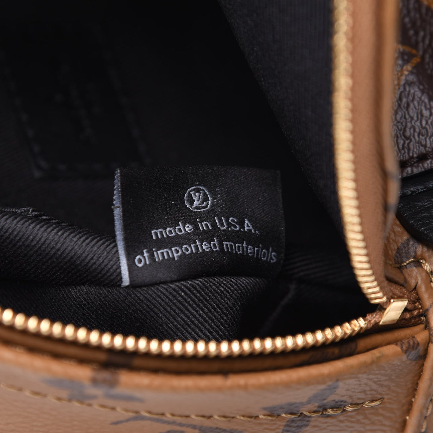 Reverse Monogram Palm Springs Backpack Mini
