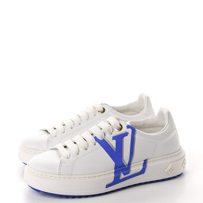 Louis Vuitton Monogram Time Out Sneakers 35.5 Blue 3 of 12