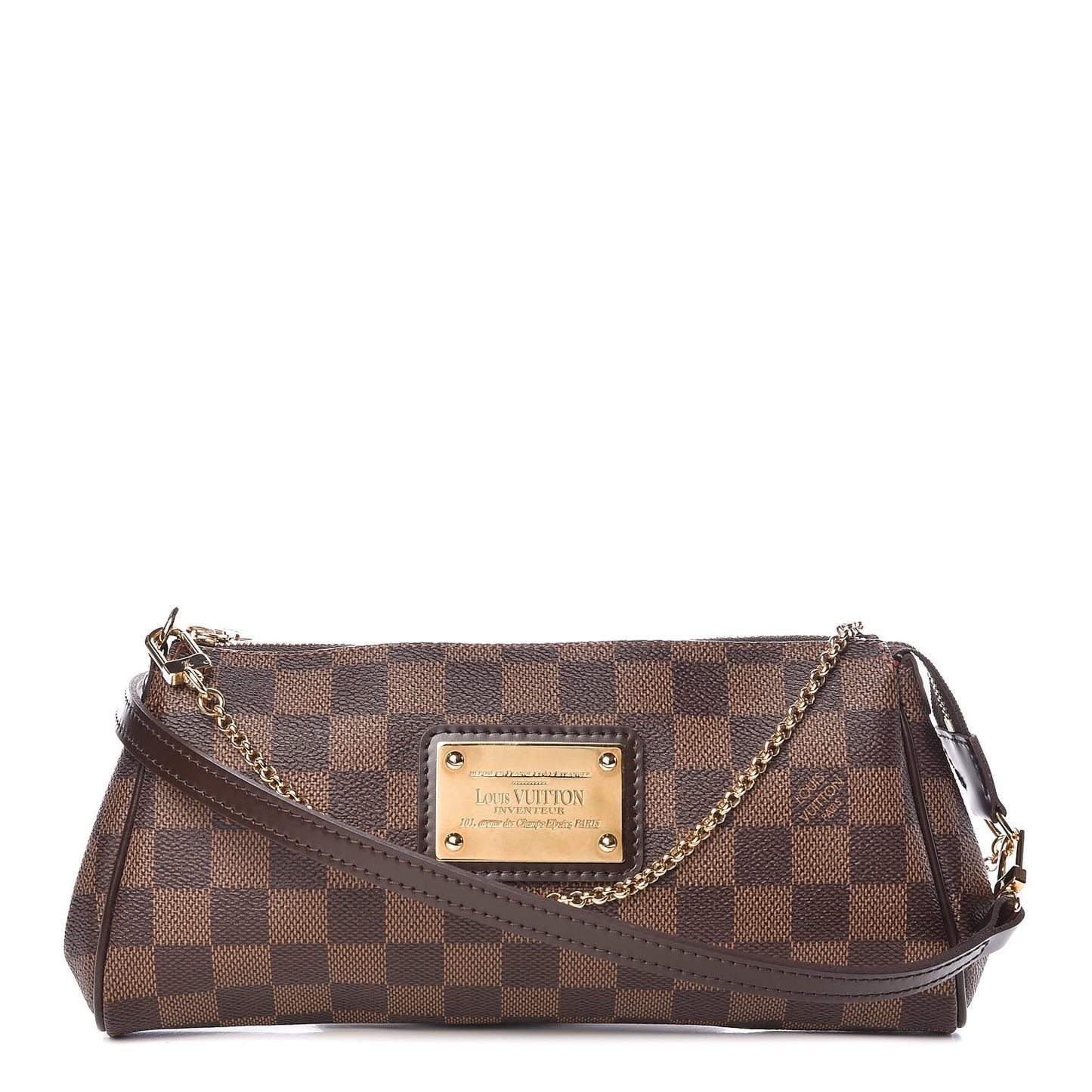Damier Ebene Eva Clutch
