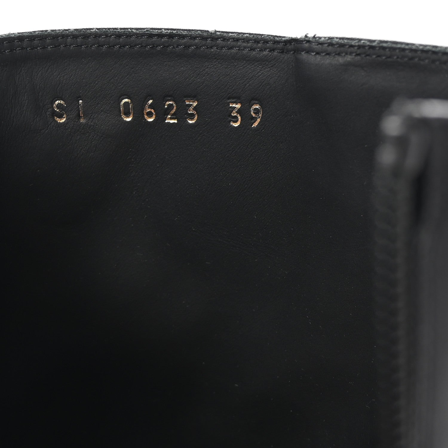 Christian Dior Calfskin 30 Montaigne Ankle Boot 39 Black 9 of 9