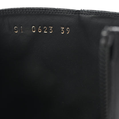 Christian Dior Calfskin 30 Montaigne Ankle Boot 39 Black 9 of 9