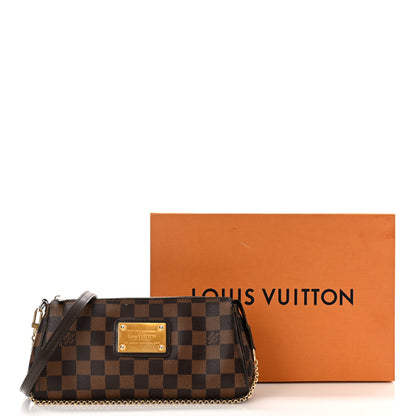 Louis Vuitton Damier Ebene Eva Clutch 12 of 12
