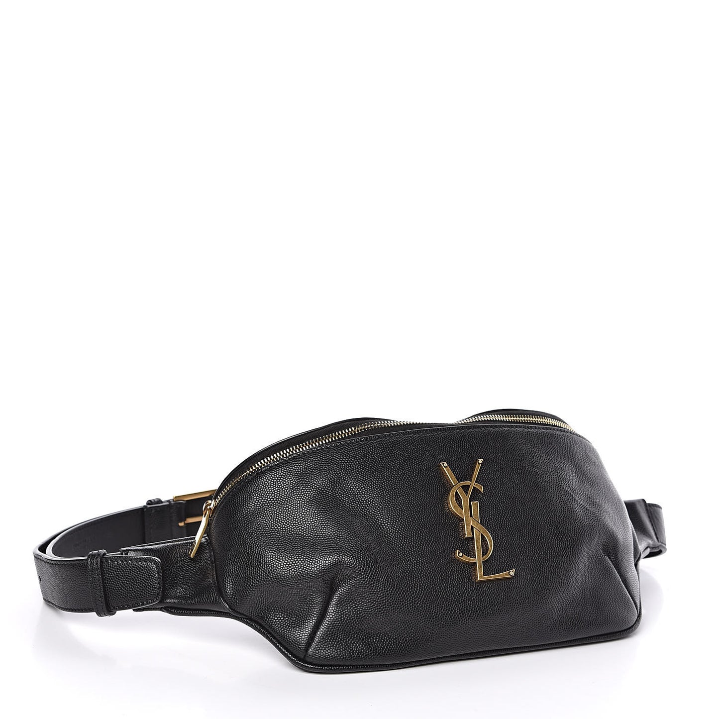 Grain De Poudre Monogram Belt Bag Black