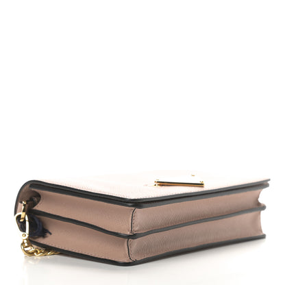 Prada Saffiano Lux Chain Wallet Cammeo 4 of 11